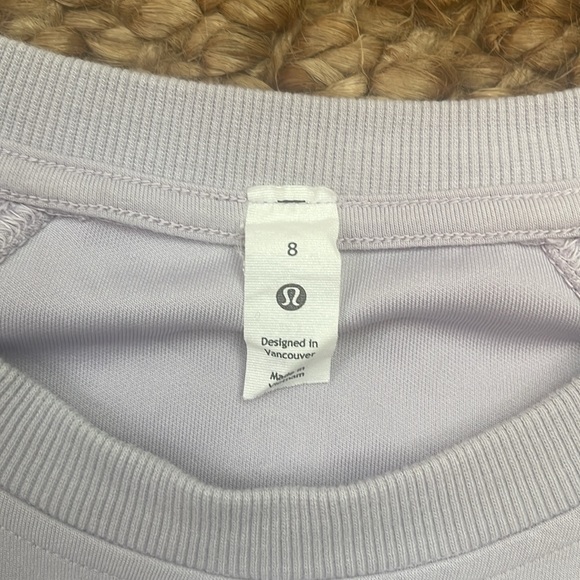 Lululemon Softstreme Ribbed-Hem Pullover
Faint Lavender Size 8 - Picture 8 of 8